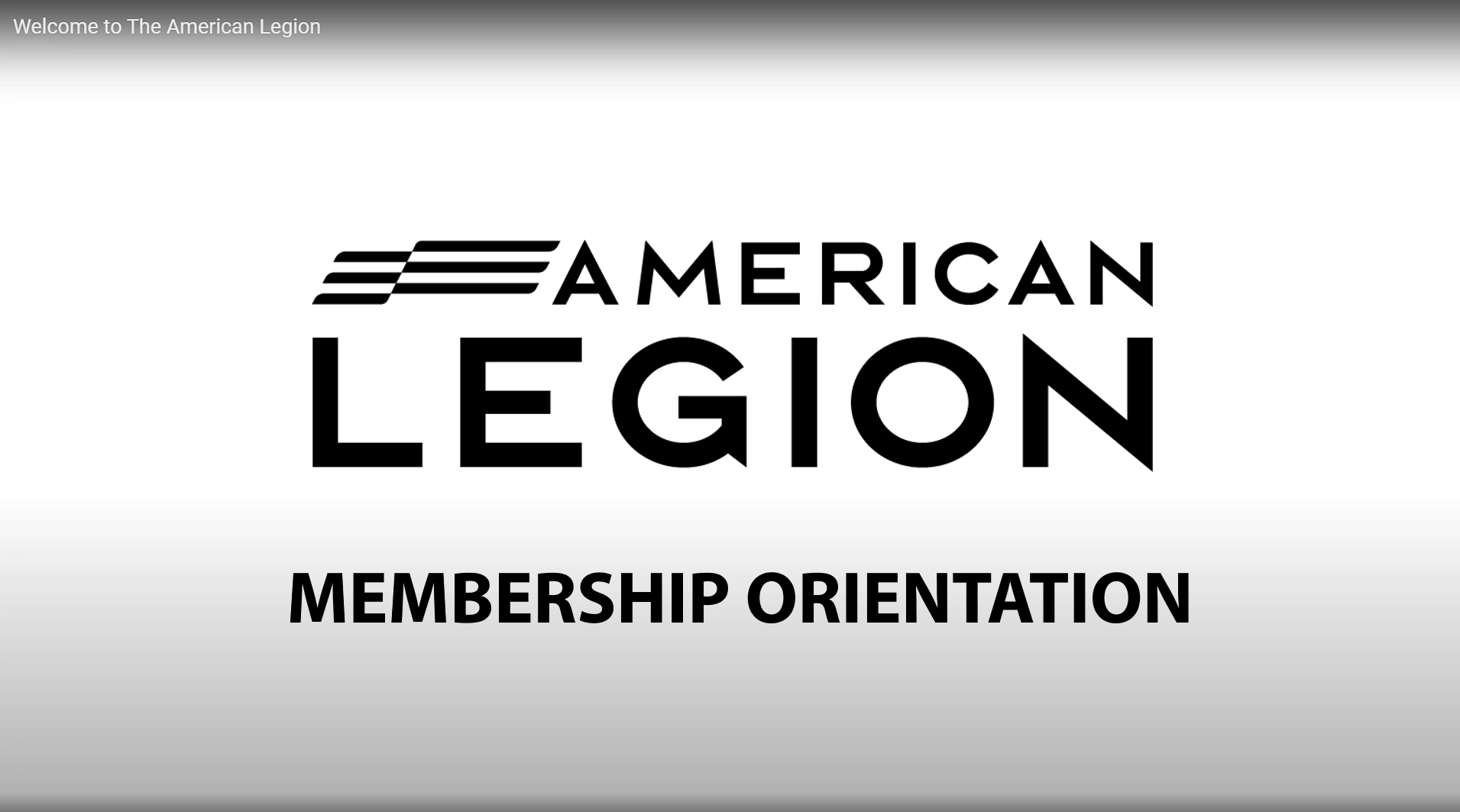 Welcome to the Legion